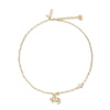 Lele Sadoughi NECKLACES GOLD CAPRICORN ZODIAC NECKLACE