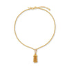 Lele Sadoughi NECKLACES GOLD CHATEAU ROPE TASSEL NECKLACE