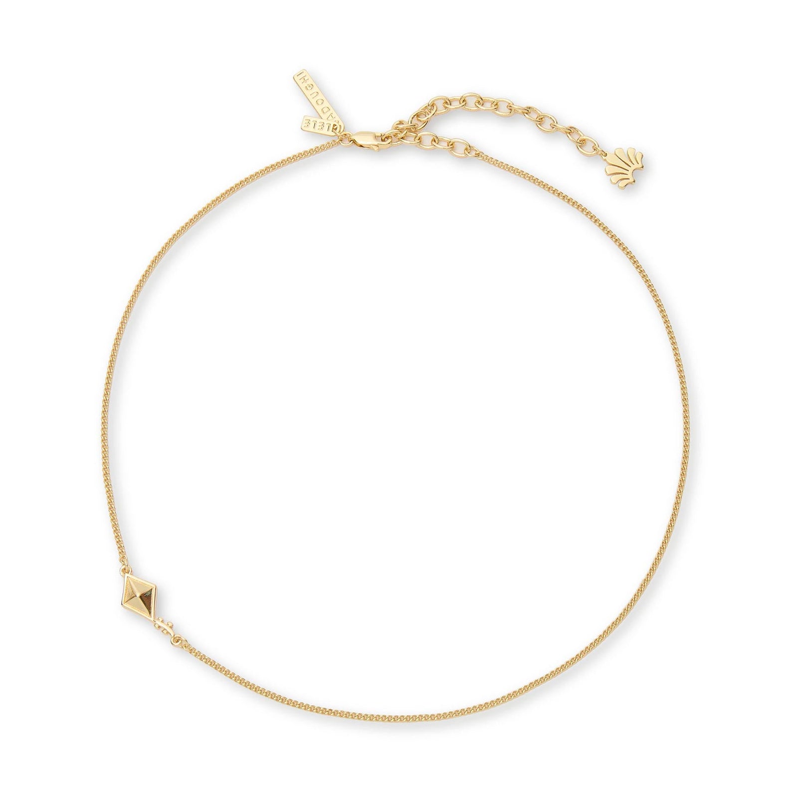 Lele Sadoughi NECKLACES GOLD KAPPA ALPHA THETA CHARM NECKLACE