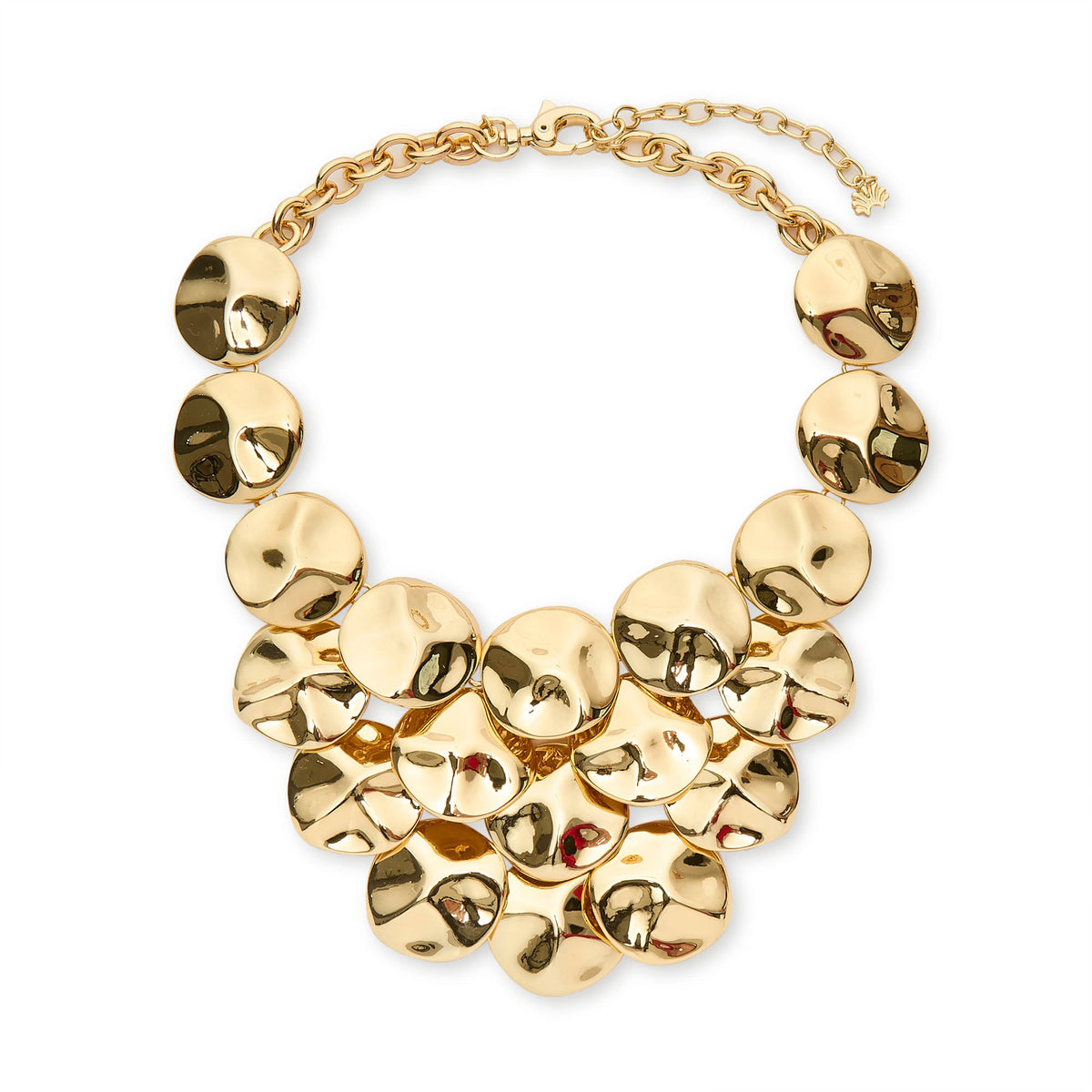 Lele Sadoughi NECKLACES GOLD SOCIALITE BIB NECKLACE