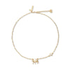 Lele Sadoughi NECKLACES GOLD TAURUS ZODIAC NECKLACE