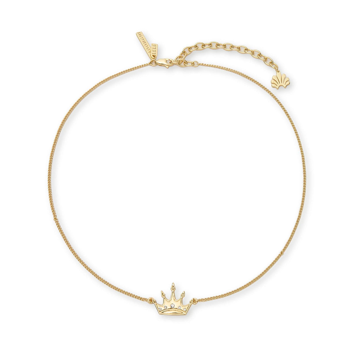 Lele Sadoughi NECKLACES GOLD ZETA TAU ALPHA CHARM NECKLACE