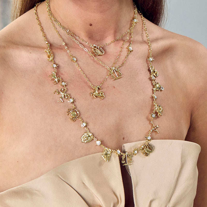 GOLD ZODIAC NECKLACE