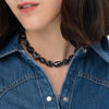 Lele Sadoughi NECKLACES JET BAROQUE COLLAR NECKLACE