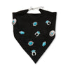 Lele Sadoughi NECKLACES JET BONNIE CONCHO SCARF NECKLACE