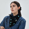 Lele Sadoughi NECKLACES JET BONNIE CONCHO SCARF NECKLACE