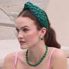 Lele Sadoughi NECKLACES MALACHITE BAROQUE COLLAR NECKLACE