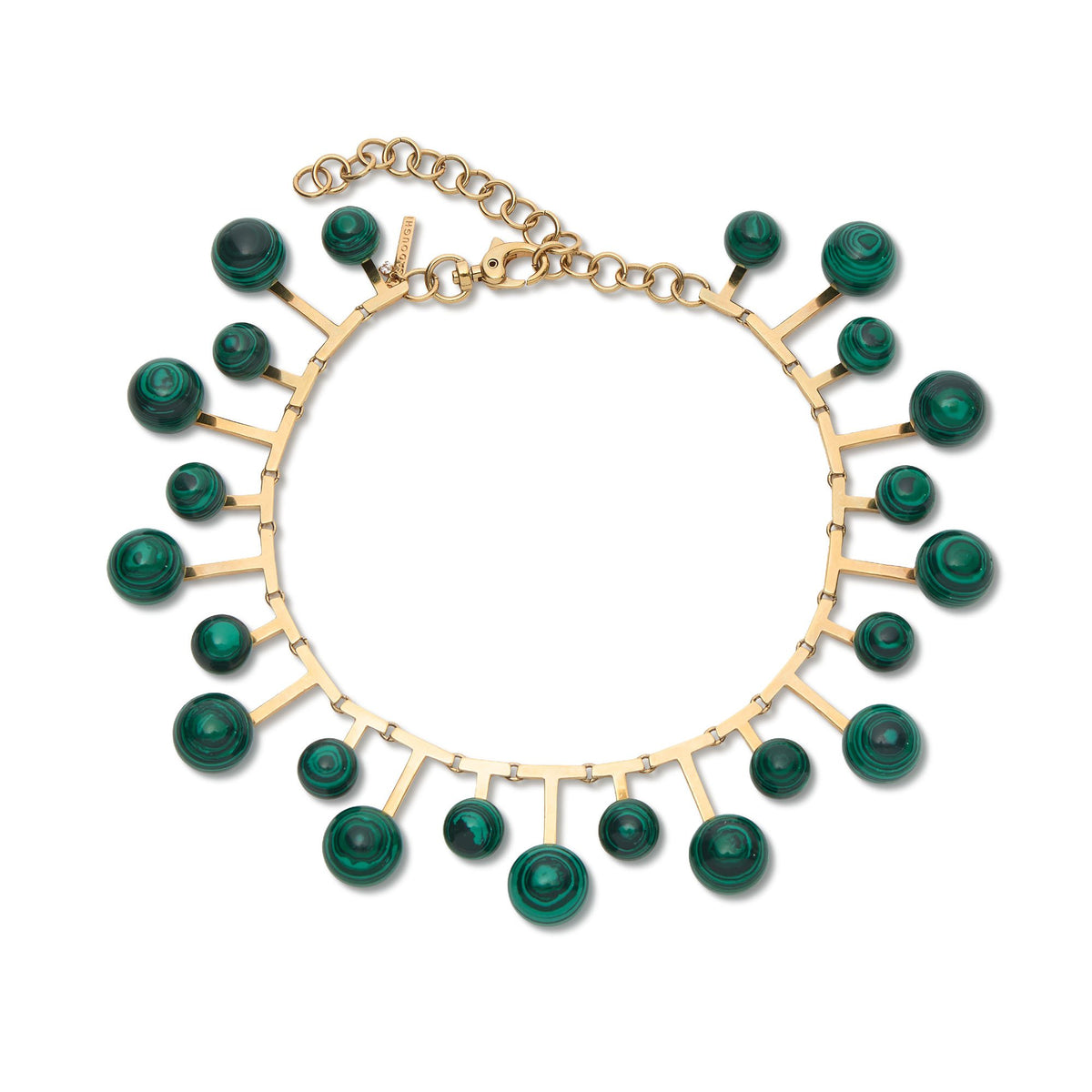 Lele Sadoughi NECKLACES MALACHITE JURASSIC NECKLACE