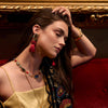 Lele Sadoughi NECKLACES MULTI GEM CALYPSO STONE COLLAR NECKLACE