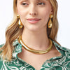 Lele Sadoughi NECKLACES ONE SIZE GOLD SNAKE CHAIN NECKLACE