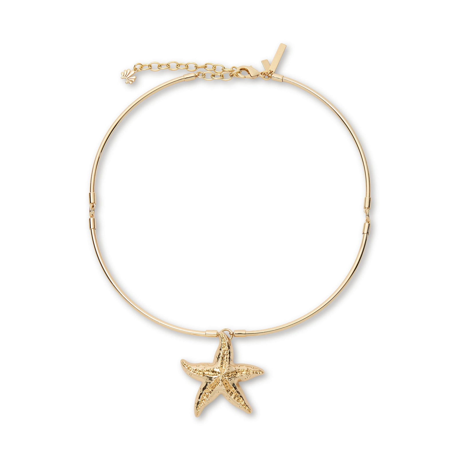Lele Sadoughi NECKLACES ONE SIZE GOLD STARFISH COLLAR NECKLACE