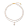 Lele Sadoughi NECKLACES PEARL ESTATE LAYERED PEARL NECKLACE