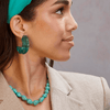 Lele Sadoughi NECKLACES TURQUOISE BAROQUE COLLAR NECKLACE