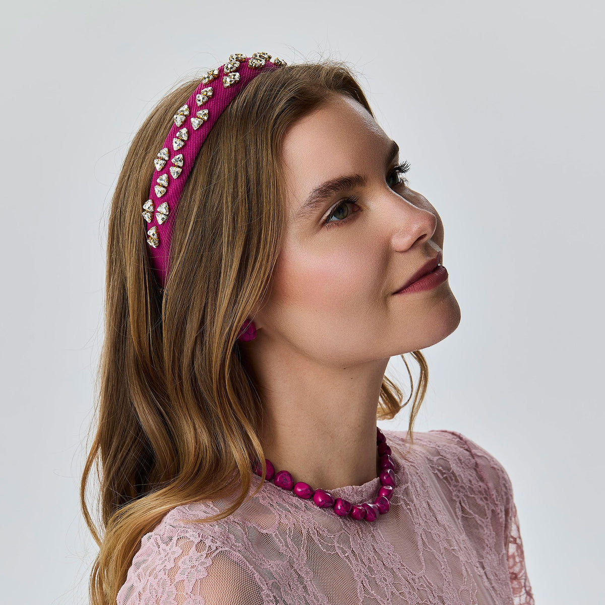 Lele Sadoughi NECKLACES WILDBERRY BAROQUE COLLAR NECKLACE