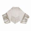 Lele Sadoughi SCARF IVORY AUDREY FRINGE SCARF