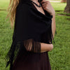 Lele Sadoughi SCARF JET AUDREY FRINGE SCARF