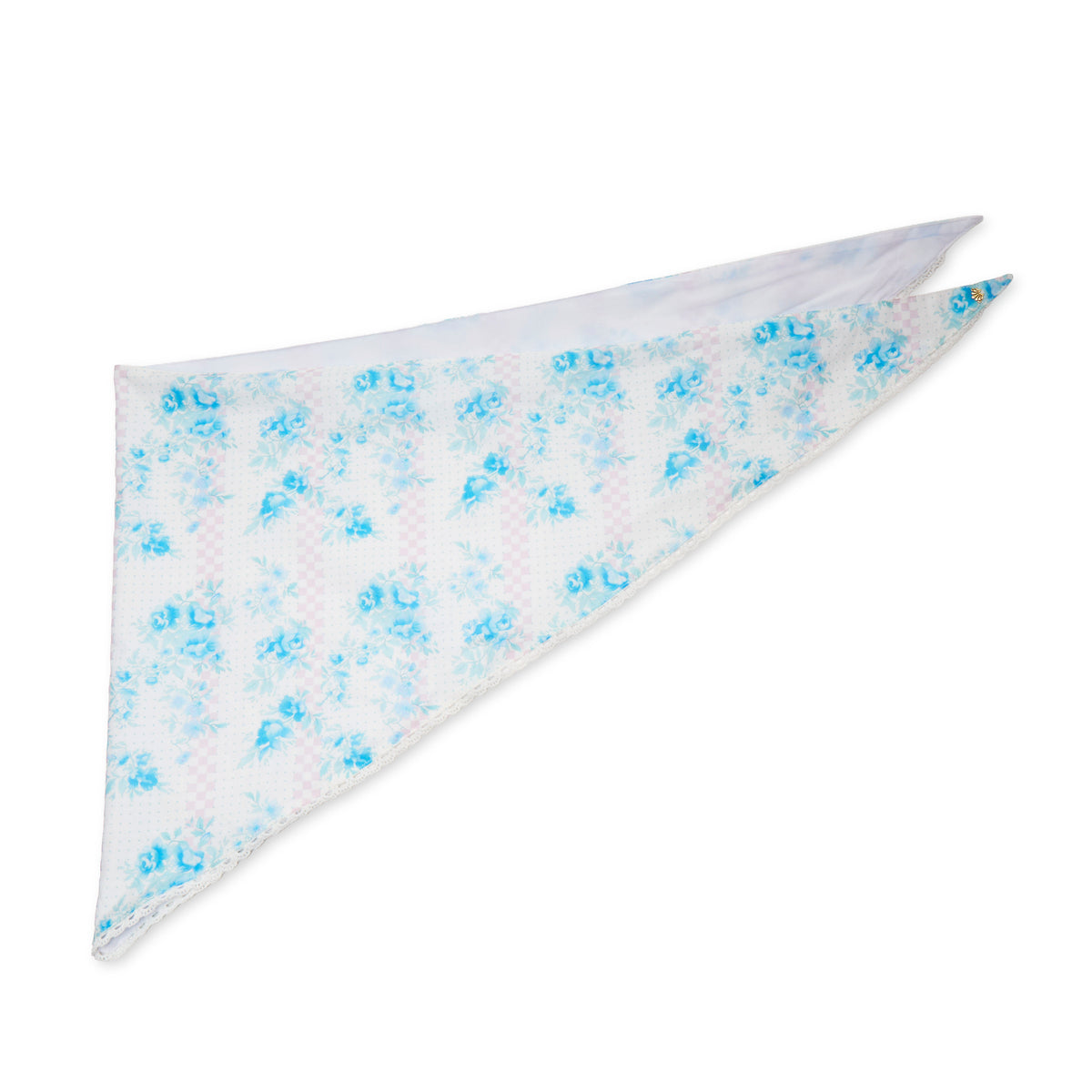 Lele Sadoughi SCARF LITTLE HOUSE ON THE PRAIRIE AUDREY EYELET TRIM SCARF