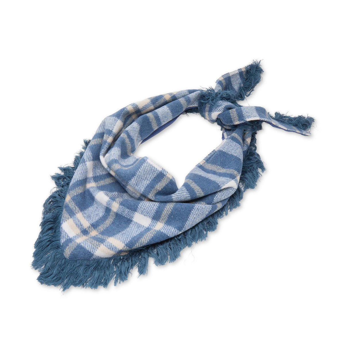 Lele Sadoughi SCARVES CORNFLOWER AUDREY FLANNEL SCARF