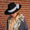 Lele Sadoughi SCARVES IVORY PAISLEY SQUARE SCARF