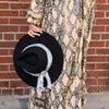 Lele Sadoughi SCARVES IVORY PAISLEY SQUARE SCARF