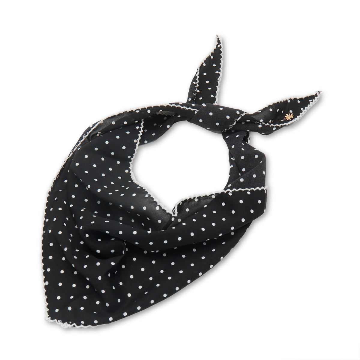 Lele Sadoughi SCARVES JET DOT AUDREY SCARF