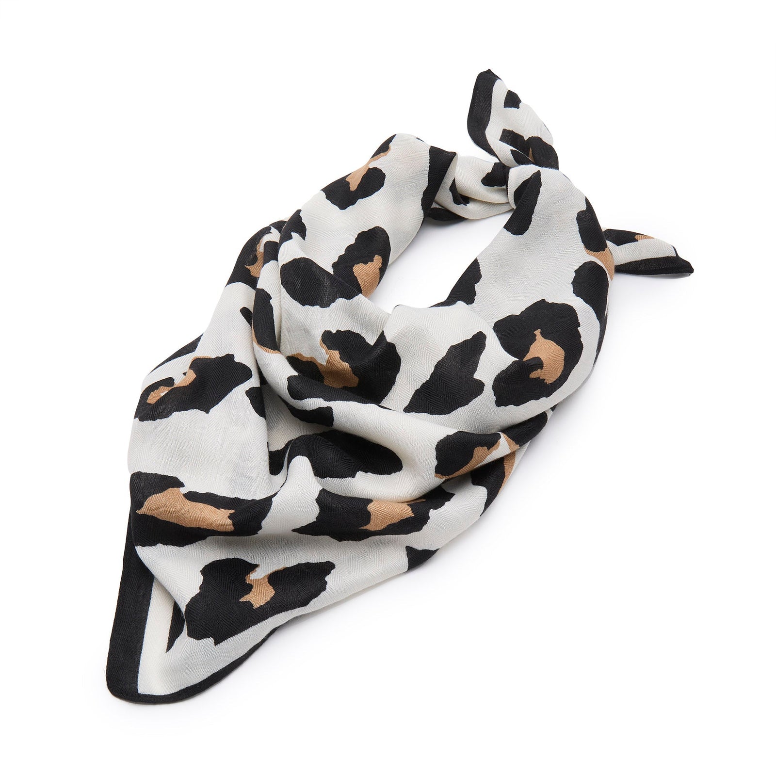 Lele Sadoughi SCARVES *PRE-ORDER* LEOPARD SQUARE SCARF