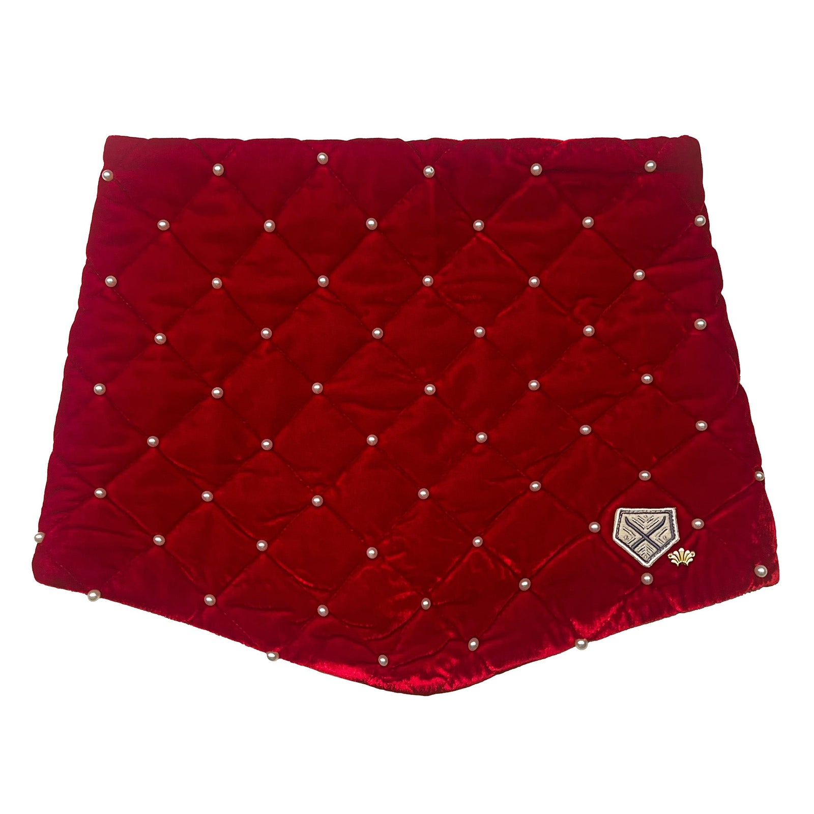 Lele Sadoughi SCARVES RED LELE X POWDER PUFF ADULT NECKWARMER