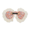 Lele Sadoughi SCRUNCHIE LITTLE HOUSE ON THE PRAIRIE PALOMA LACE TRIM BARRETTE