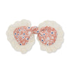 Lele Sadoughi SCRUNCHIE LITTLE HOUSE ON THE PRAIRIE PALOMA LACE TRIM BARRETTE