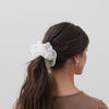 Lele Sadoughi SCRUNCHIES IVORY LACE SCRUNCHIE