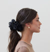 Lele Sadoughi SCRUNCHIES JET CINDY OVERSIZED SCRUNCHIE