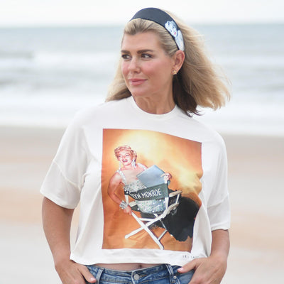 LELE SADOUGHI Shirts LELE SADOUGHI X MARILYN MONROE SHOW BIZ TEE