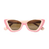 Lele Sadoughi SUNGLASSES BUBBLEGUM BRICKELL CAT EYE SUNGLASSES