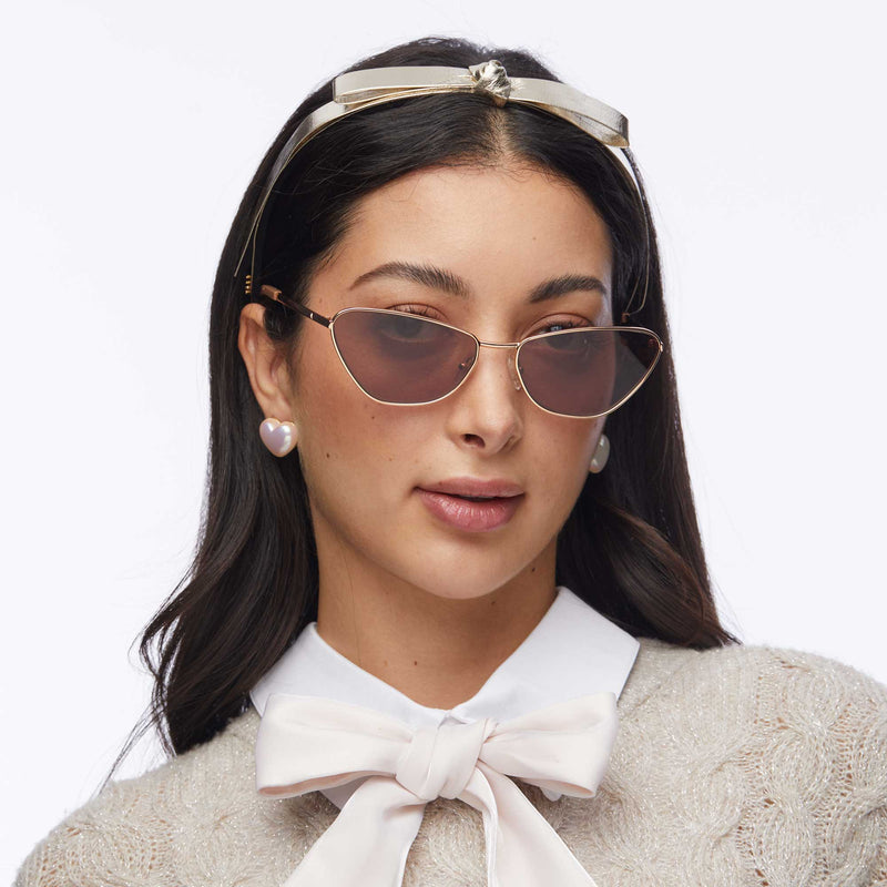 GOLD DOLLY GOLDEN FRAME SUNGLASSES