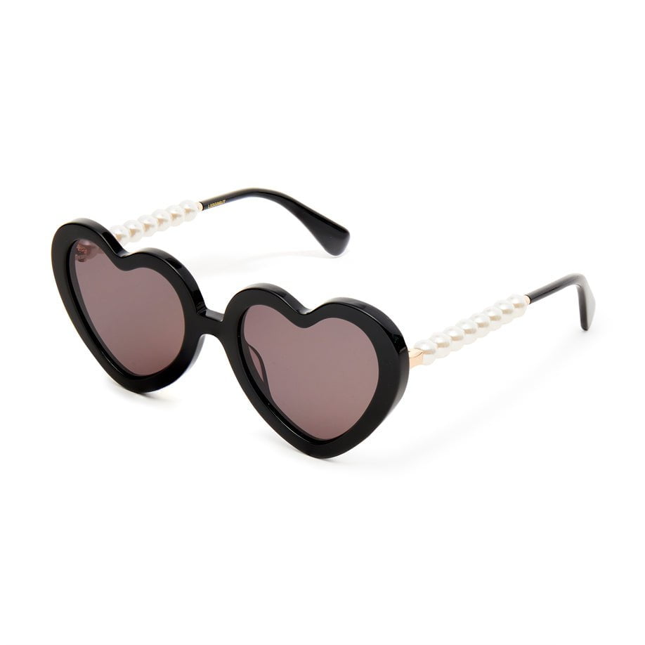 Lele Sadoughi SUNGLASSES JET PEARL SWEETHEART SUNGLASSES