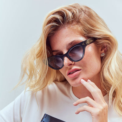 Lele Sadoughi SUNGLASSES JET LELE SADOUGHI X MARILYN MONROE CAT-EYE SUNGLASSES