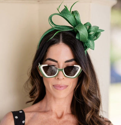 Lele Sadoughi SUNGLASSES SAGE BRICKELL CAT EYE SUNGLASSES