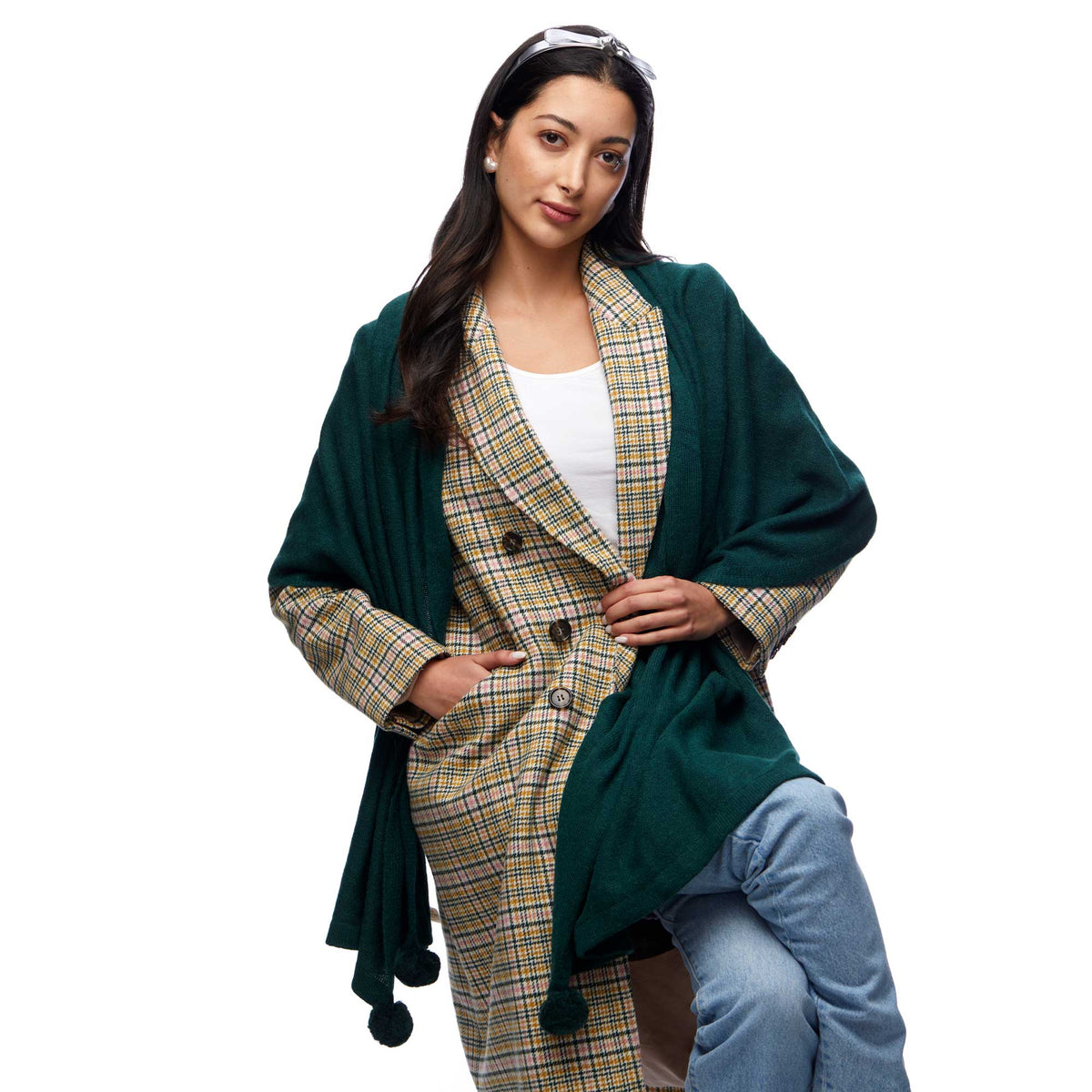 Lele Sadoughi Wraps FOREST AFTER PARTY WRAP