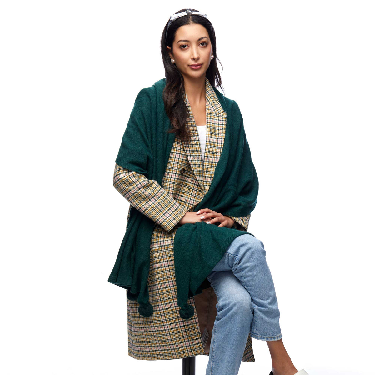 Lele Sadoughi Wraps FOREST AFTER PARTY WRAP