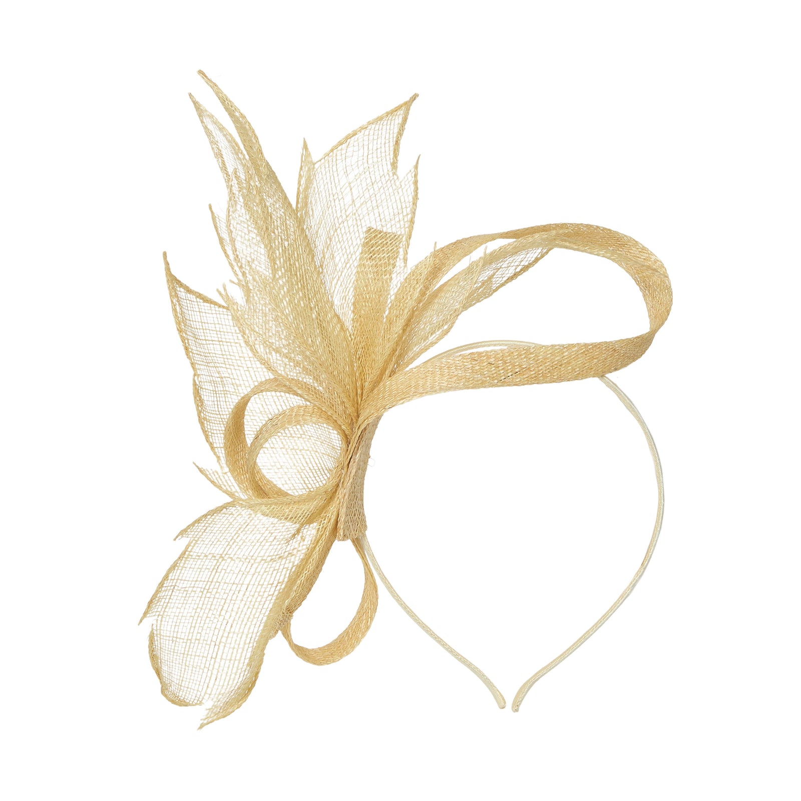 Lele Sadoughi YELLOW BLAIR SINAMAY HEADBAND