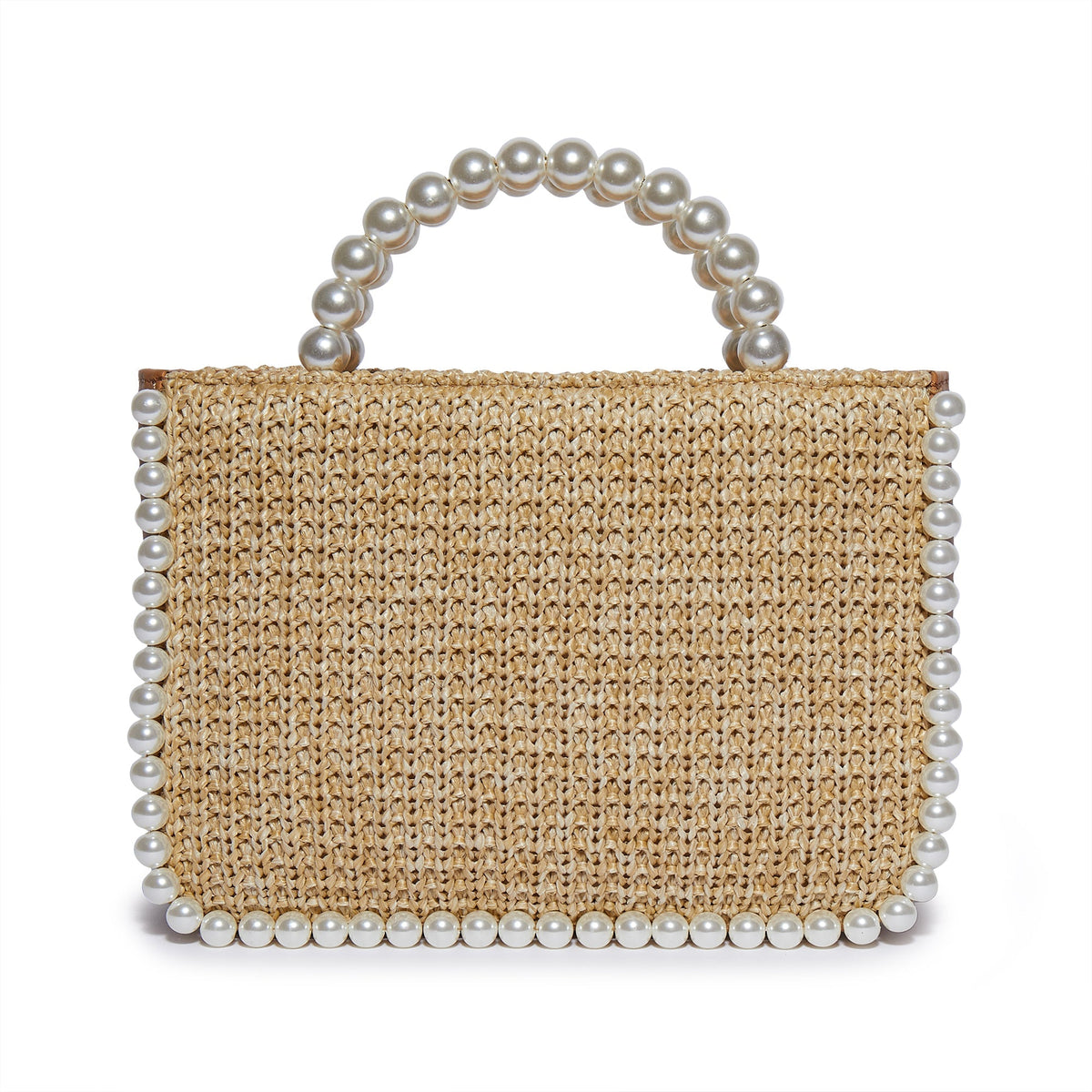 Lele Sadoughi BAGS ONE SIZE NATURAL MAYA MINI TOTE