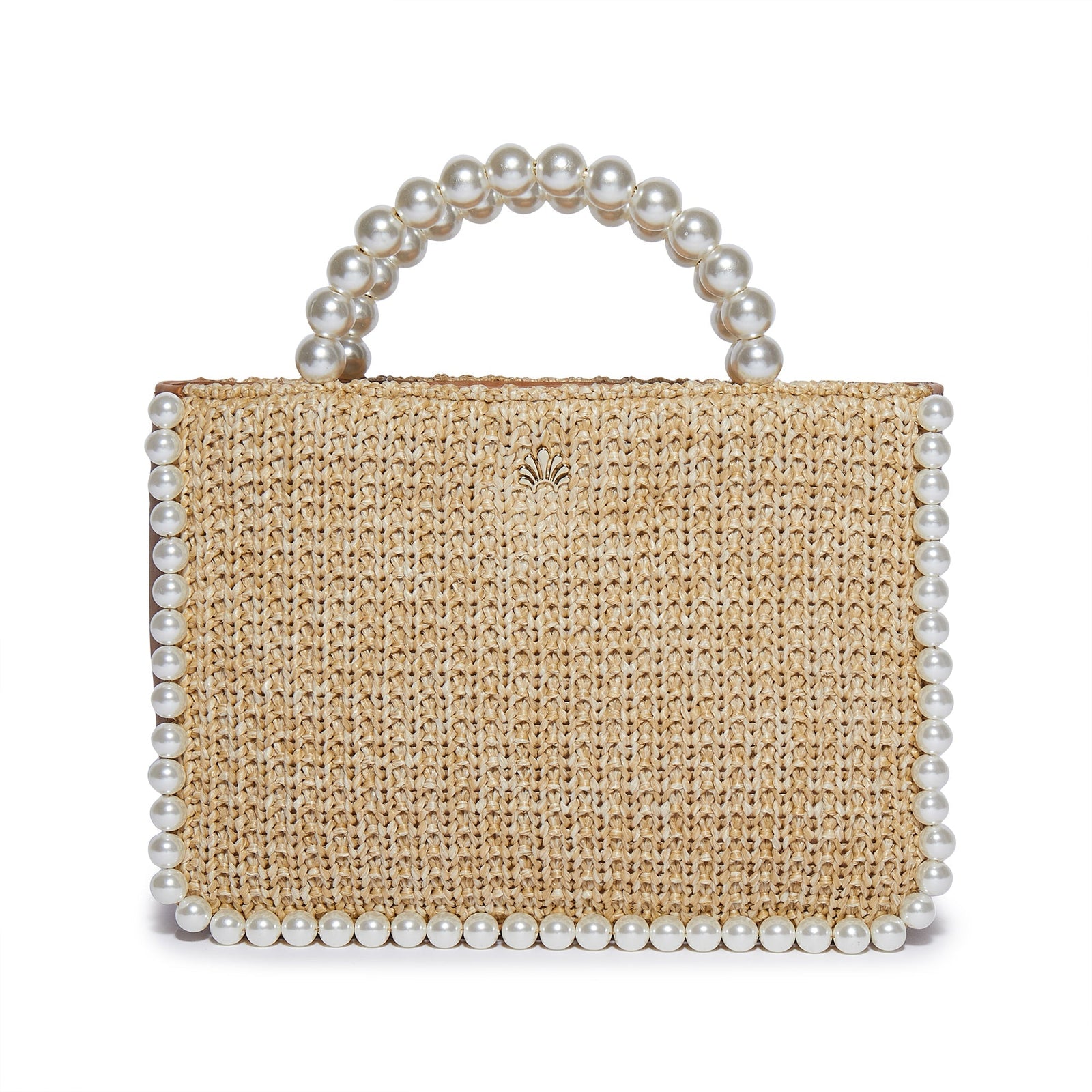 Lele Sadoughi BAGS ONE SIZE NATURAL MAYA MINI TOTE