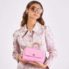 Lele Sadoughi BAGS ONE SIZE / ROSE QUARTZ ROSE QUARTZ TABITHA TOP HANDLE CROSSBODY