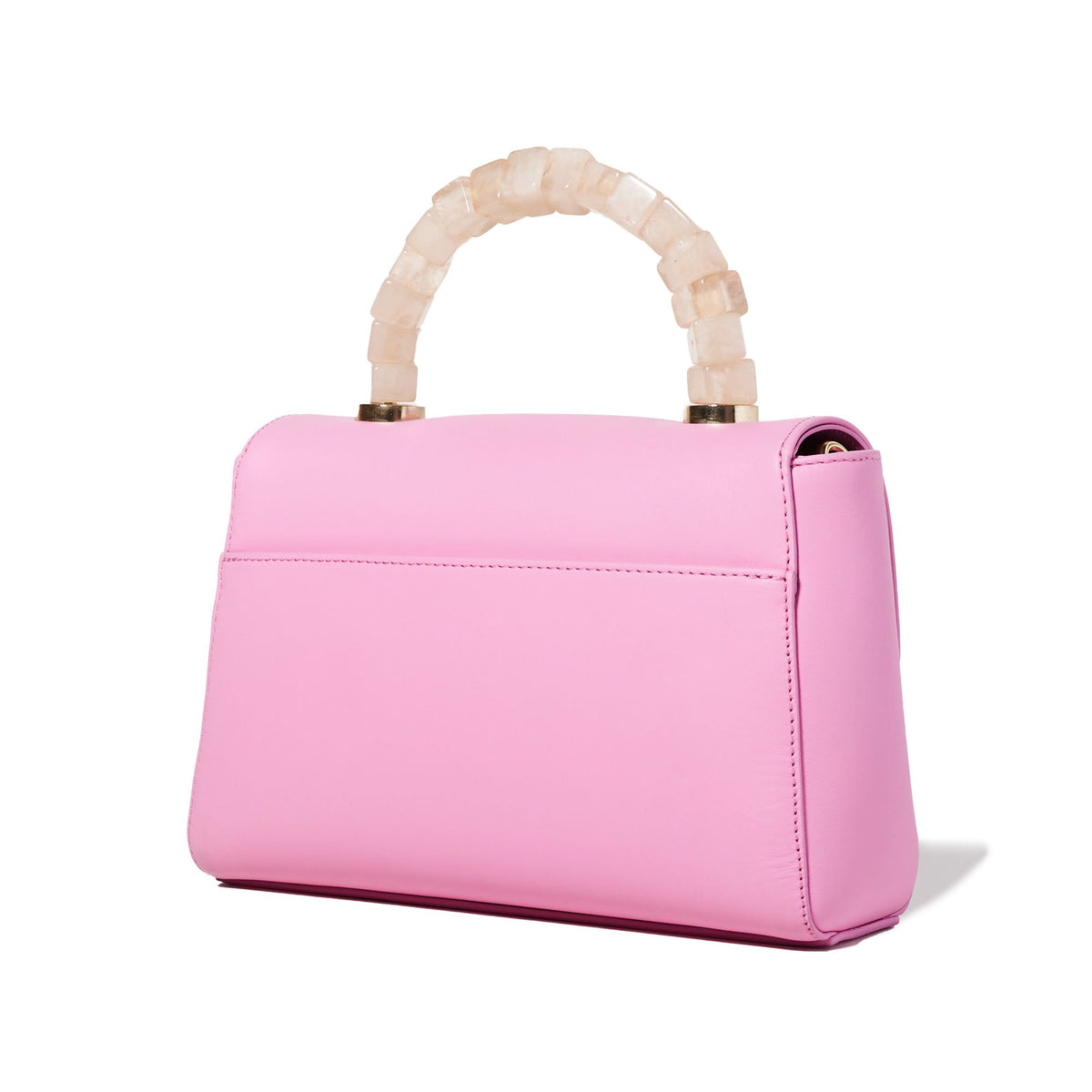 Lele Sadoughi BAGS ONE SIZE / ROSE QUARTZ ROSE QUARTZ TABITHA TOP HANDLE CROSSBODY