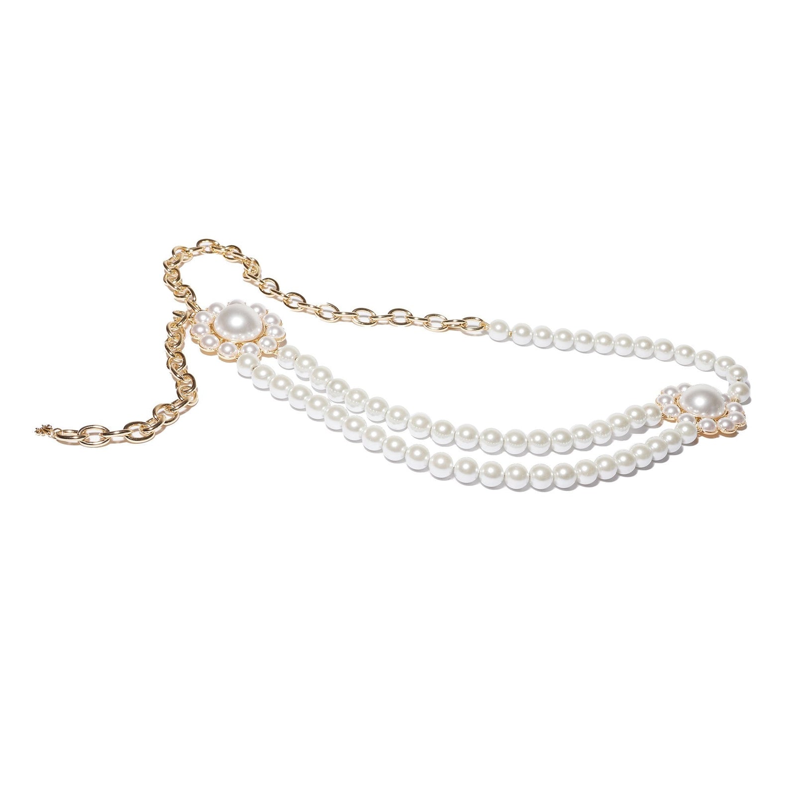BISQUE FAUX LEATHER KNOTTED HEADBAND - Lele Sadoughi