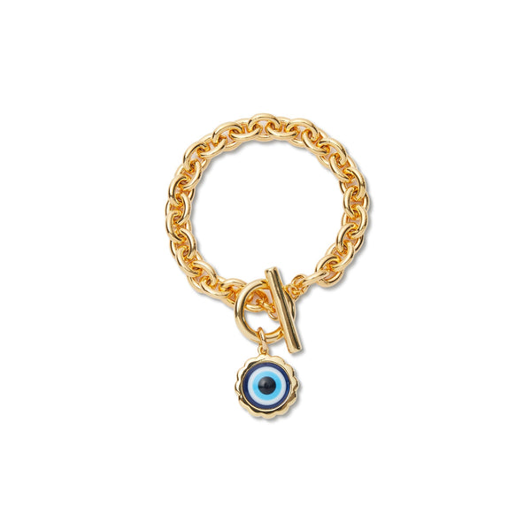 Buy Girls Sterling Silver Evil Eye Bracelet @ ₹1,049 Only