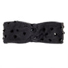 Lele Sadoughi COLD WEATHER ONE SIZE / JET JET CRYSTAL EMBELLISHED KNOTTED EAR WARMER
