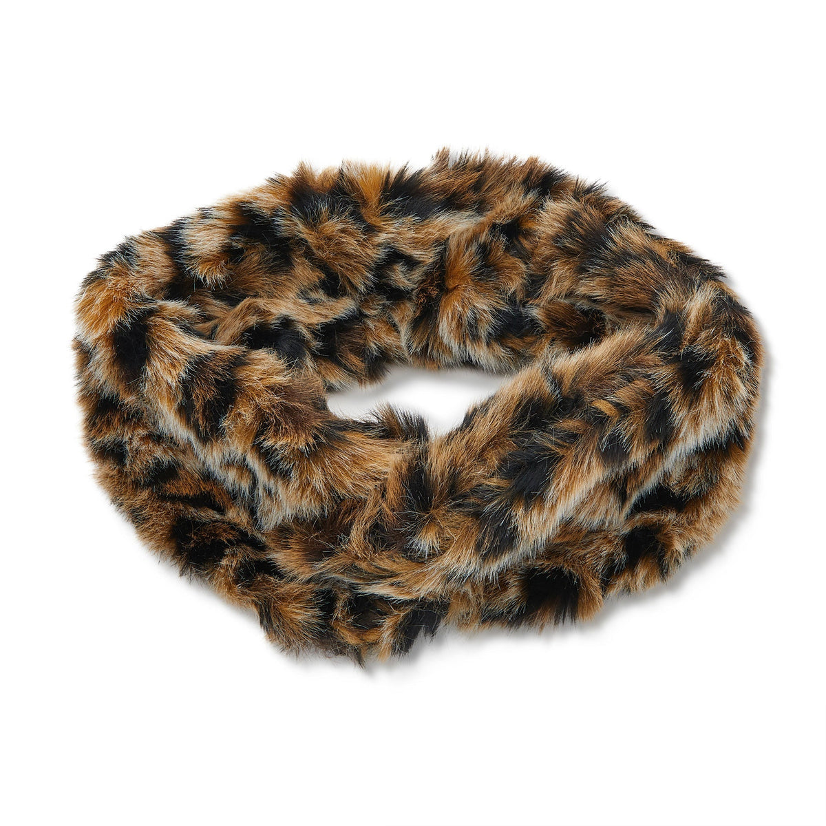 Lele Sadoughi COLD WEATHER ONE SIZE / LEOPARD LEOPARD FAUX FUR TWISTED EAR WARMER