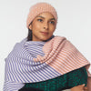 Lele Sadoughi COLD WEATHER ONE SIZE / SATURDAY STRIPE SATURDAY STRIPE RIBBED OVERSIZED SCARF