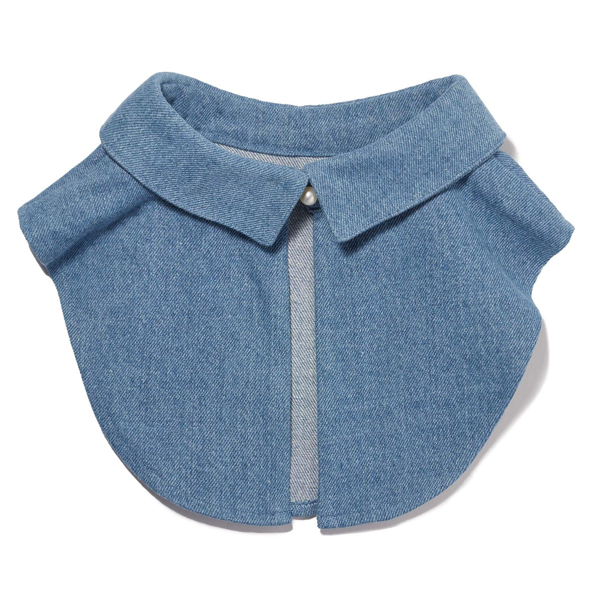 Lele Sadoughi COLLARS ONE SIZE / GOLDEN DENIM GOLDEN DENIM VICTORIA BOWTIE COLLAR